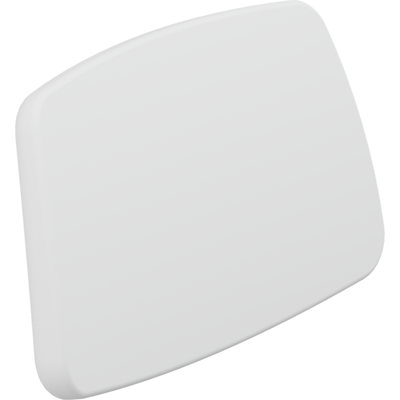 Pressalit PLUS Backrest 385mm Fixed Height White R6404000
