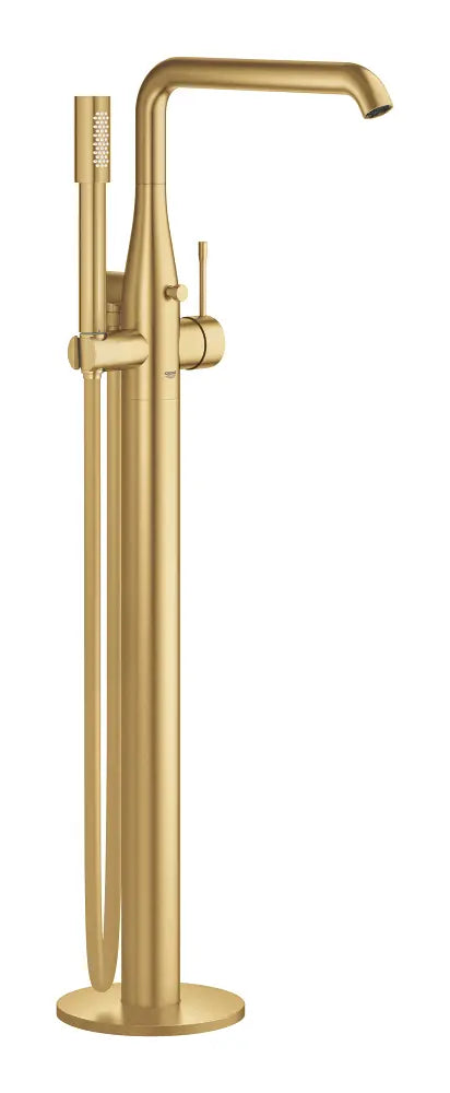 Grohe Essence freestanding bath mixer in Brushed Cool Sunrise 23491GN1