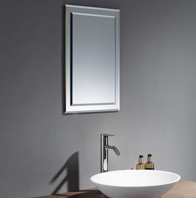 Kartell K-VIT Bibury Bevelled Edge Mirror -Chrome (BI4060)(BI4280)