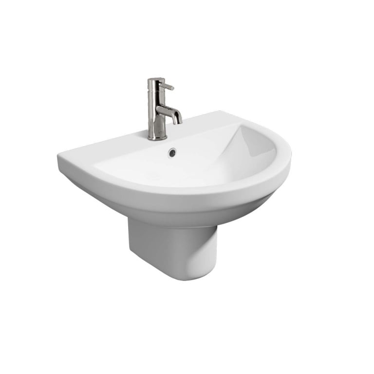 Kartell Bijoux 550mm 1 tap hole basin - bathroom suite package