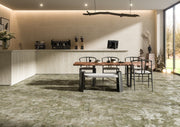Boca green textile effect tile 500x1000mm - view 2