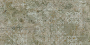 Boca green textile effect tile 500x1000mm - view 3