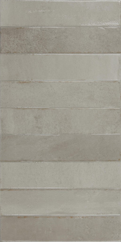 Bonita fog grey brick effect tile 300x600mm - view 3