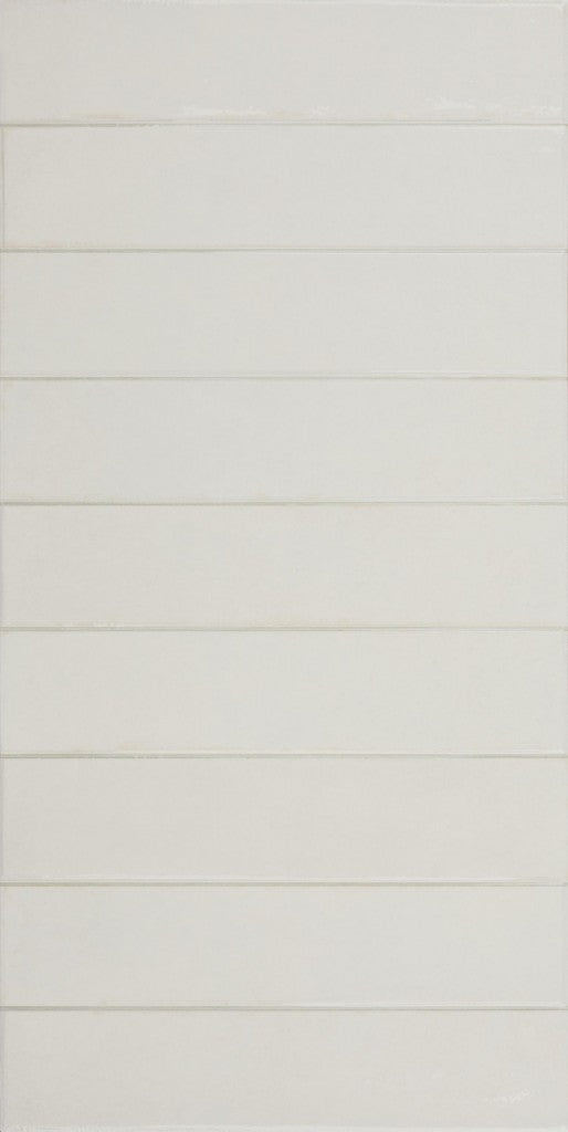Bonita White Brick Effect Gloss Porcelain Wall & Floor Tile 300x600mm