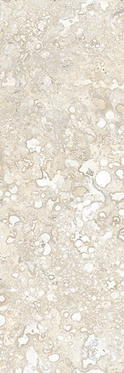 Bradenton beige travertine effect matt porcelain tile 100x300mm - view 4