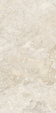 Bradenton beige travertine effect matt porcelain tile 300x600mm - view 3