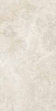 Bradenton beige travertine effect matt porcelain tile 600x1200mm - view 4