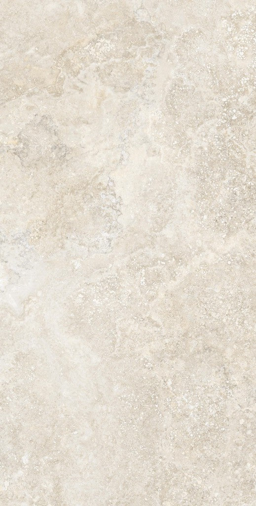 Bradenton beige travertine effect matt porcelain tile 600x1200mm - view 4