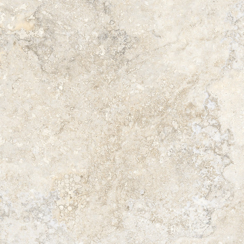 Bradenton Beige Travertine Effect Matt Porcelain Wall & Floor Tile 600x600mm