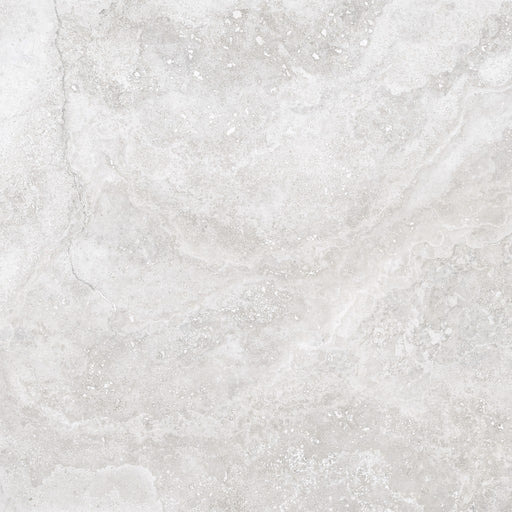 Bradenton Grey Travertine Effect Matt Porcelain Wall & Floor Tile 1200x1200mm