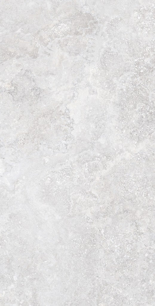 Bradenton grey travertine effect matt porcelain tile 600x1200mm - view 4
