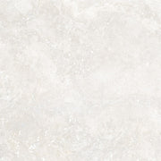 Bradenton white travertine effect matt porcelain tile 1200x1200mm - view 3