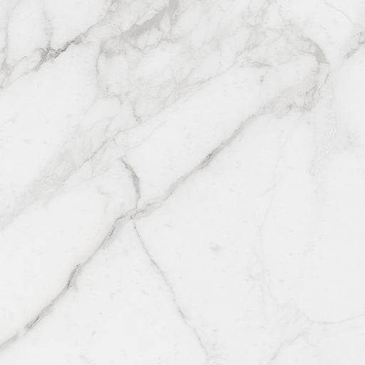 Brandon white marble effect tile 600x600mm - view 2