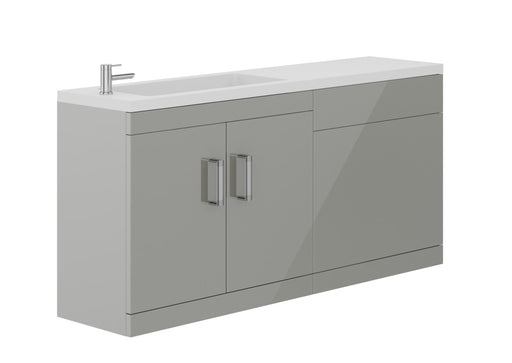 Bridge Floor Standing 1200mm Combination Unit Light Grey