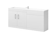 Bridge Floor Standing 1200mm Combination Unit White - view 2