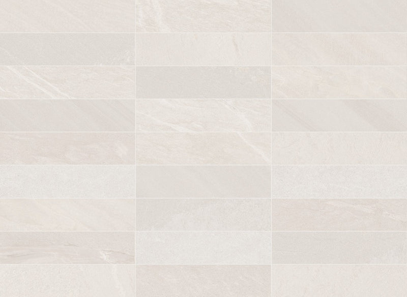 Brooksville ivory stone effect tile 70x280mm - view 2