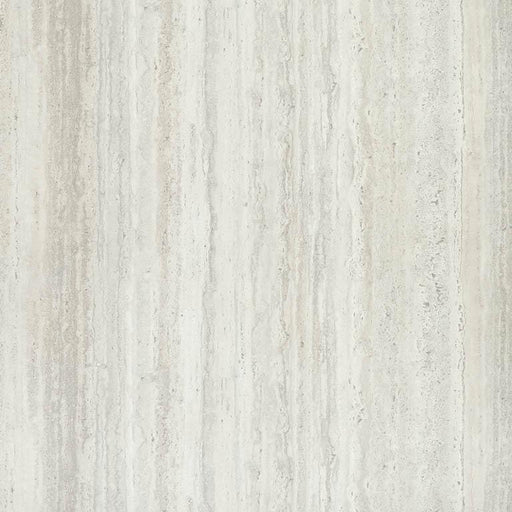 Bushboard Nuance Platinum Travertine Riven shower wall panel installed in a bathroom
