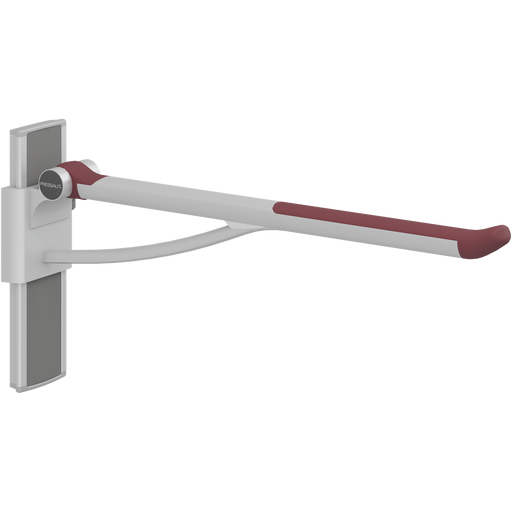 Pressalit PLUS Support Arm 850mm Adjustable Right Hand Red R370485035