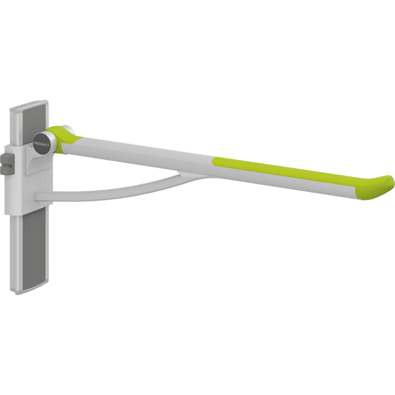 Pressalit PLUS Support Arm 850mm Adjustable Left Hand Lime Green R370385277