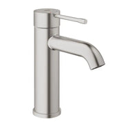Grohe Essence Basin Mixer Tap S-Size Smooth Body in Supersteel (23590DC1)