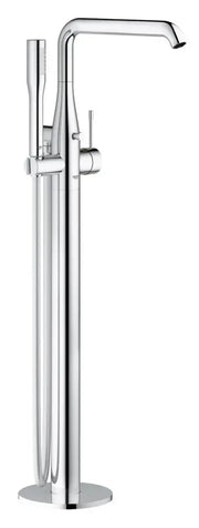 Grohe Essence freestanding bath shower mixer in StarLight Chrome 23491001