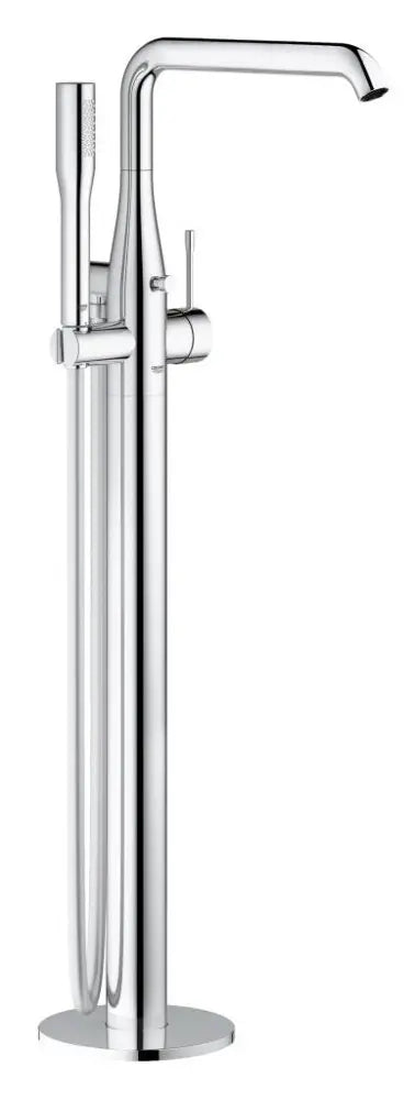 Grohe Essence freestanding bath shower mixer in StarLight Chrome 23491001