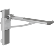 Pressalit PLUS support arm, 700mm, height & sideways adjustable, right-hand, anthracite