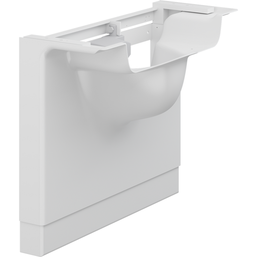 Pressalit MATRIX Powered Wash Basin Unit, Electrically Height Adjustable, Wall-Mounted, White (R4827000)
