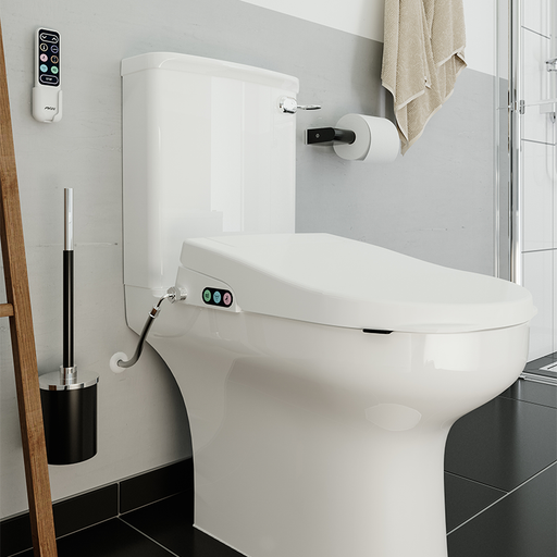 AKW Bidet unit with side-entry water feed