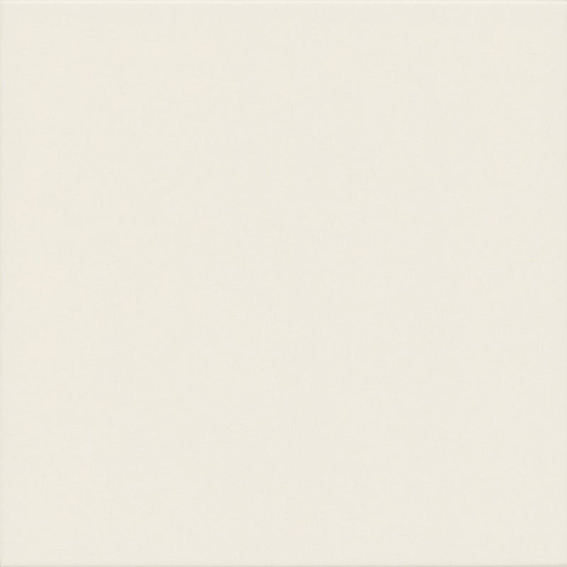 Cape Coral White Victorian Plain Matt Porcelain Floor Tile 93x93mm