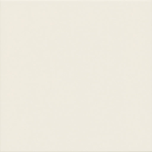 Cape Coral White Victorian Plain Matt Porcelain Floor Tile 93x93mm