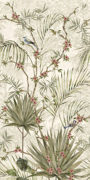 Captiva jungle floral mural panel 600x1200mm - view 3