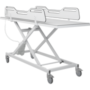 Pressalit MCT 3 change trolley, in use detail