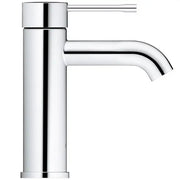 Grohe Essence Basin Mixer Tap S-Size Smooth Body chrome on basin lifestyle