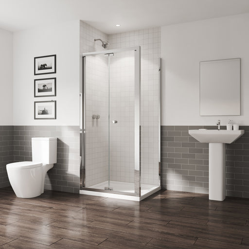 Coram GB5 bi-fold shower door
