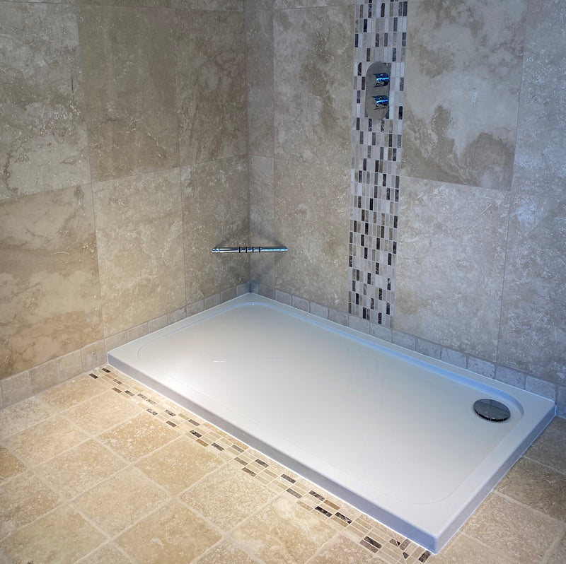 Coram stone resin shower tray