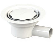 AKW Contour CTW01 gravity shower trap waste for Tuff Form8 vinyl floors