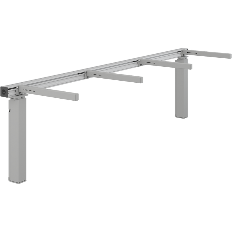 Pressalit INDIVO Wash Basin Lift, 2 Actuators, Grey, for Worktop 2001-2400mm (RK1413202)