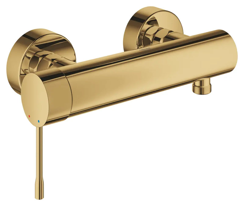 Grohe Essence exposed shower mixer in Cool Sunrise 33636GL1