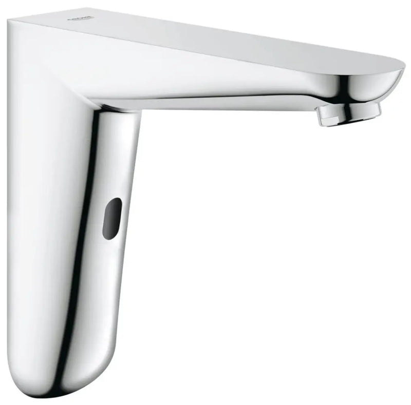 Grohe Euroeco Cosmopolitan E Exposed Wall Mounted Infra-Red Electronic Basin Tap 36274000 in StarLight Chrome