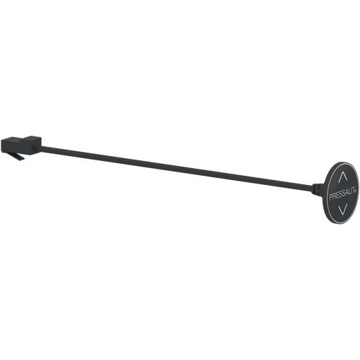 Pressalit INDIVO Fascia Switch, Circular, Black (RK1354)