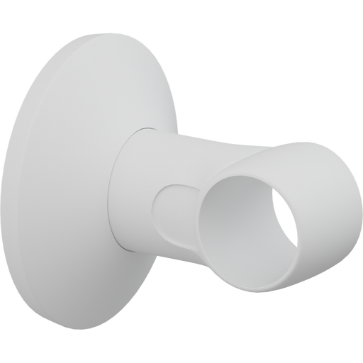 Pressalit PLUS Wall Mounting with Strap, White (RT360000)