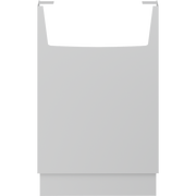 Pressalit INDIVO installation cover for worktop, alternate view