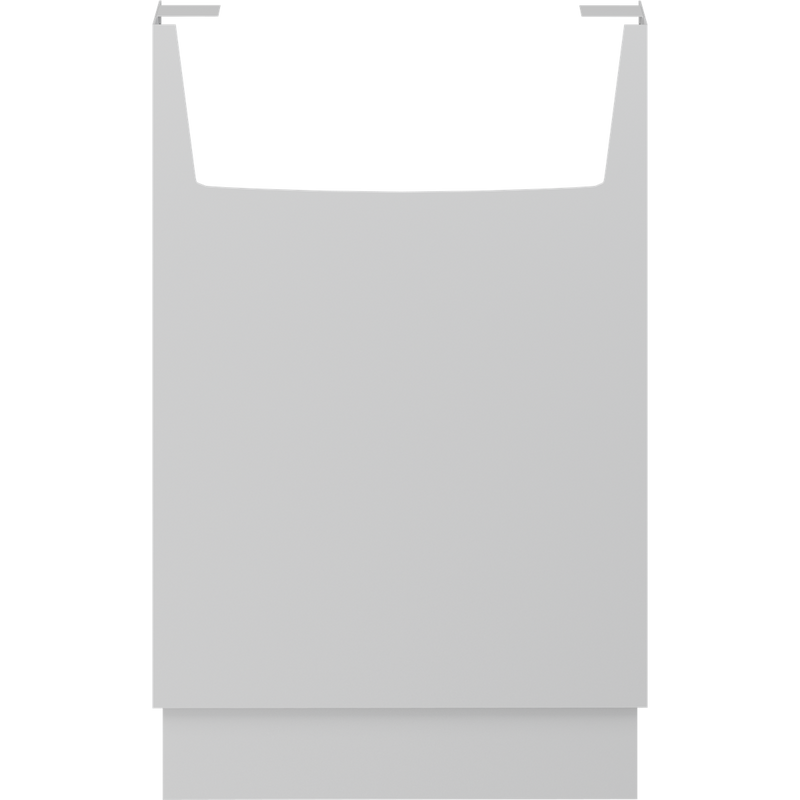 Pressalit INDIVO installation cover for worktop, alternate view