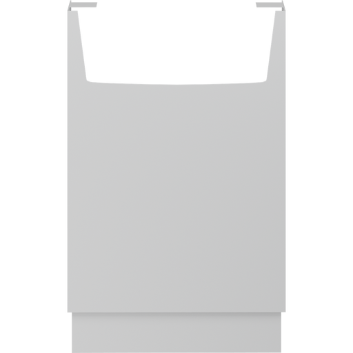 Pressalit INDIVO installation cover for worktop, alternate view