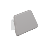 Pressalit VALUE IV Backrest, Fixed Height, White/Anthracite (R1661000112)