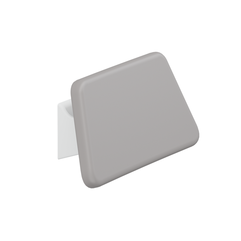 Pressalit VALUE IV Backrest, Fixed Height, White/Anthracite (R1661000112)