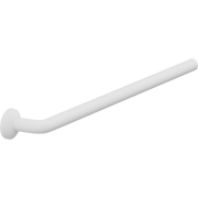 Pressalit PLUS Handrail Section 746mm with Wall Rosette White RT322000