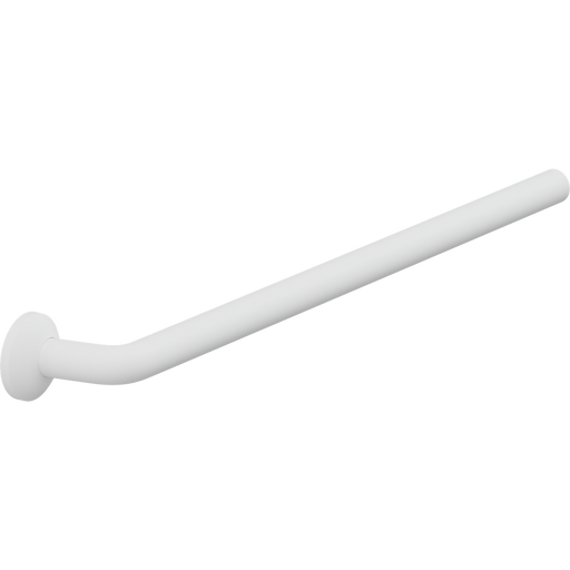 Pressalit PLUS Handrail Section 746mm with Wall Rosette White RT322000