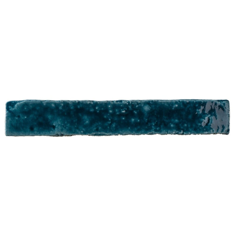 Delray blue crackle glaze tile 38x235mm - view 3
